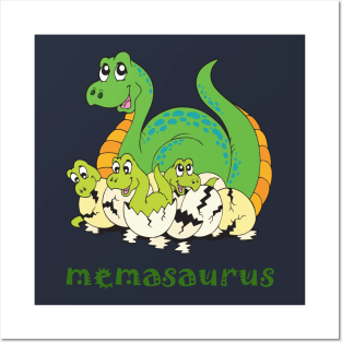 memasaurus Posters and Art